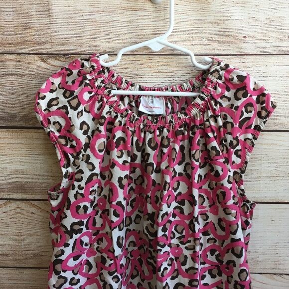 HANNA ANDERSSON SHIFT DRESS IN CHEETAH PRINT - Picture 2 of 5